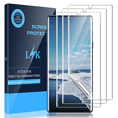 LK [3 Pack] Screen Protector for Samsung Galaxy Note 10 Plus/Note 10+ /