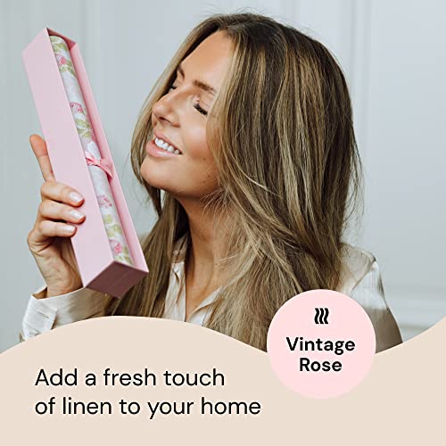 Elodie Essentials Scented Drawer And Shelf Liners - Vintage Charm - Six (6) Large 14 X 19½ Inch Sheets - Non-Adhesive Paper Sheets For Closet Shelves And Dresser Drawers - (Vintage Rose) #TOP1