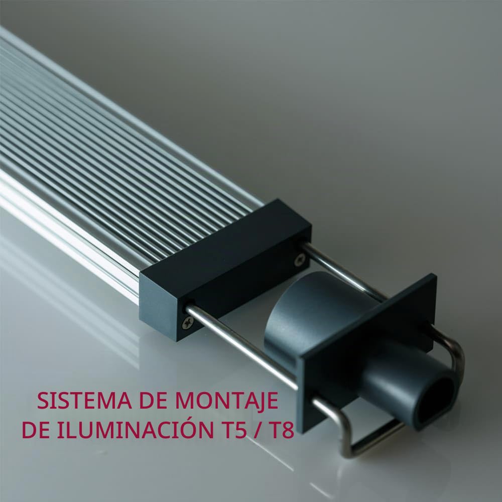 TWINSTAR Light 100G - Iluminación para acuario de agua dulce para peces y plantas, espectro completo RGBW, incluye control, regulable, resistente al agua (32 W, 78,9 – 110 cm)