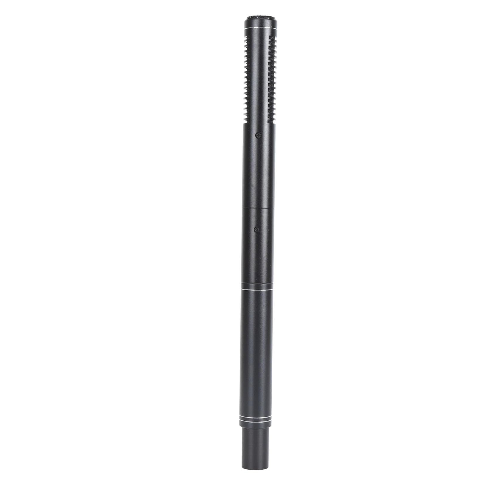 Fabater Microphone de Chasse, Kit de Microphone pour Appareil Photo 11 "avec Prise en Charge Anti-Choc, Vidéo Professionnel, Micro à Condensateur Externe pour Appareil Photo