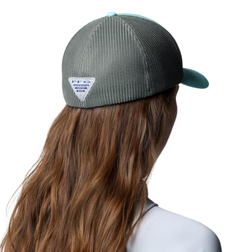Image of Columbia Unisex Adult PFG Logo Mesh Ball Cap