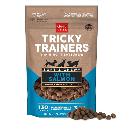 Cloud Star Tricky Trainers Soft & Chewy Dog Training Treats 5 oz. Bag