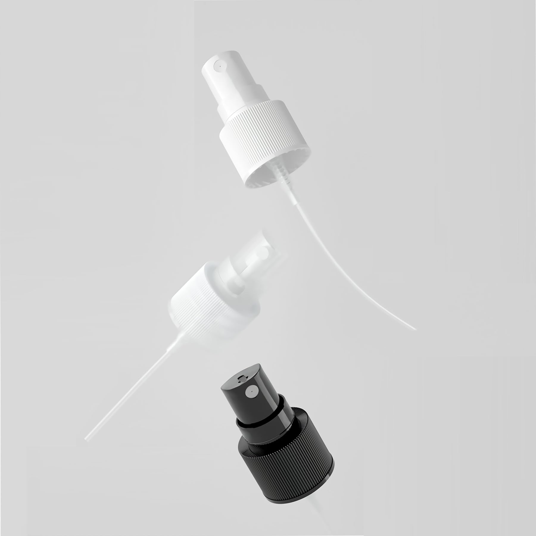 24 Stück, 150ml Grün Plastik Kunststoff Sprühflasche Mit Klar Sprüher Nachfüllbar Tragbares Kunststoff Zerstäuber Für Flugreisen oder Outdoor Sportarten