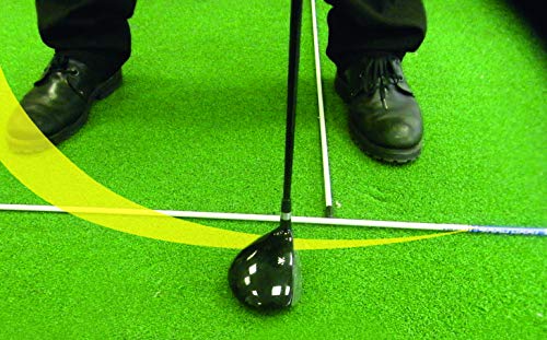 Longridge Men's Practice Aid Tour Rodz Alignment Sticks Zubehör Golf, Orange, TU EU UK
