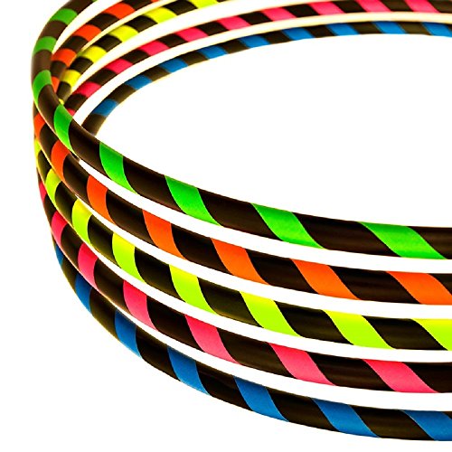HOOPOMANIA Hula Hoop Reifen für Anfänger [Ø105cm - blau] Hula Hoop für...