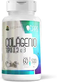 COLÁGENO TIPO 1, 2 E 3-500mg (60 Cápsulas) +CAPS (1)
