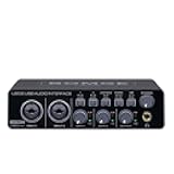 U202 USB Audio Interface with Mic Preamplifier XLR/TSR/TS Ports,48V,32-Bit/192kHz Resolution fro computer recording,Streaming,Podcasting