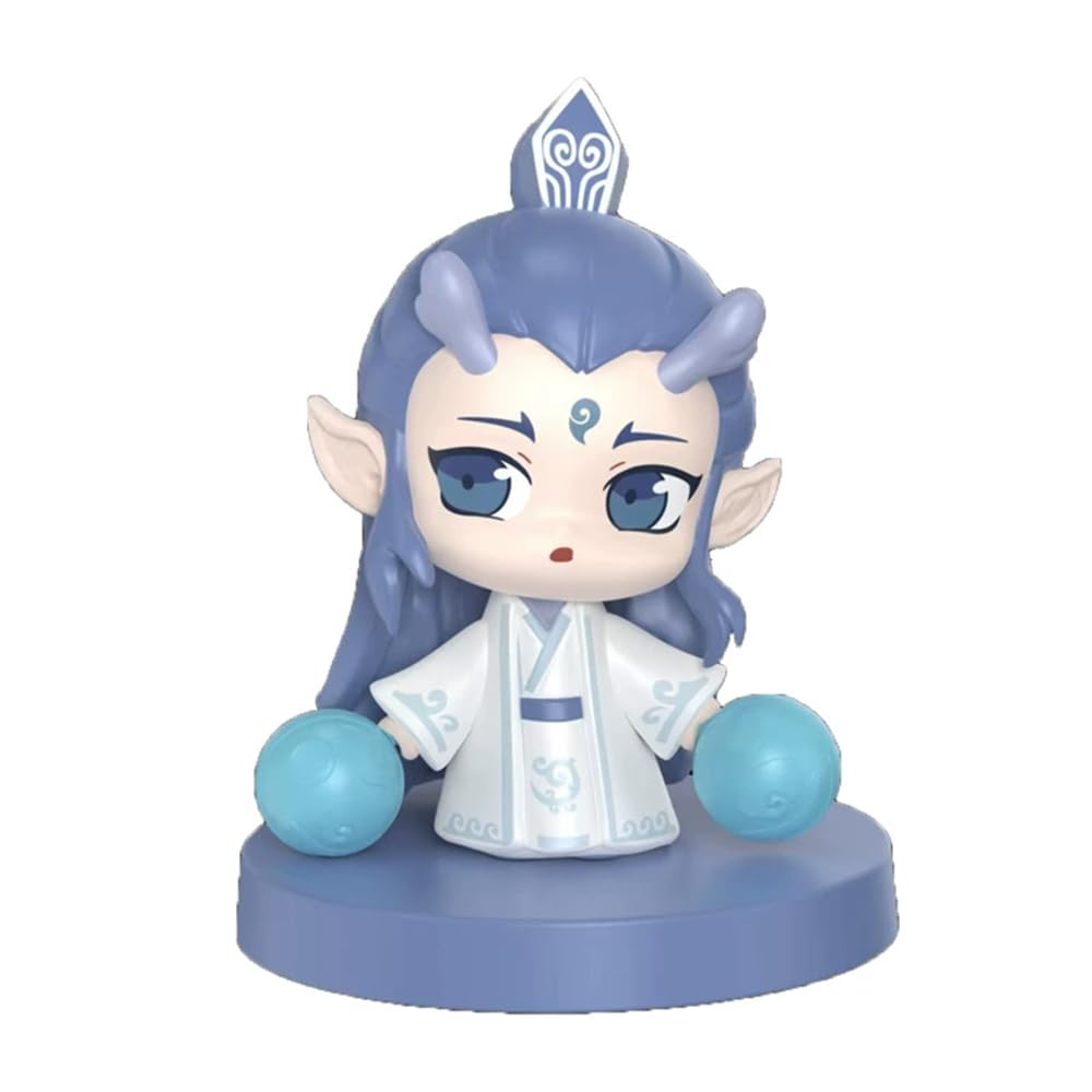 VHJdtE Figurines, Nezha Series Figures, Desktop Decorations, PVC Dolls(F)