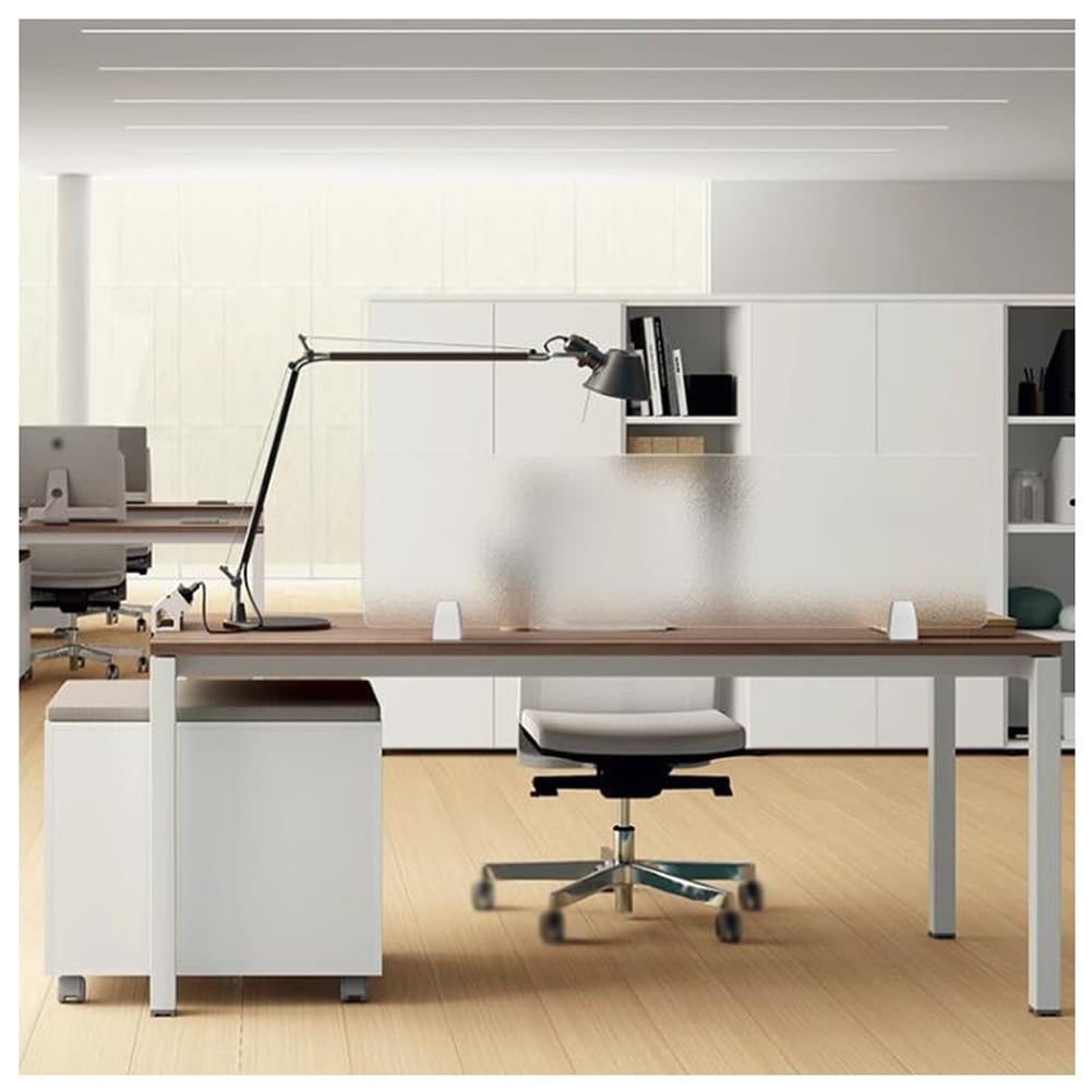 HJYCLFAZU Deskmounted Privacy Screen Clamp Partition for Home & Office Acoustic Visual Barrier Student Desks Noise Reduction DistractionFree Workspace.