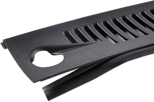 Miniatura 8 de PIT66 2 piezas, panel de rejilla de ventilación para limpiaparabrisas compatible con 99-04 Ford Mustang GT SVT