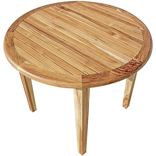 EcoDecors Oasis Round Teak Table