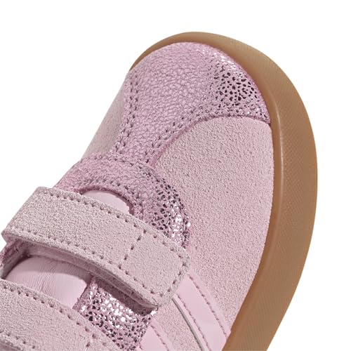 adidas Unisex Baby VL Court 3.0 Shoes Infants, Clear Pink/Clear Pink/Gum, 26 1/2 EU