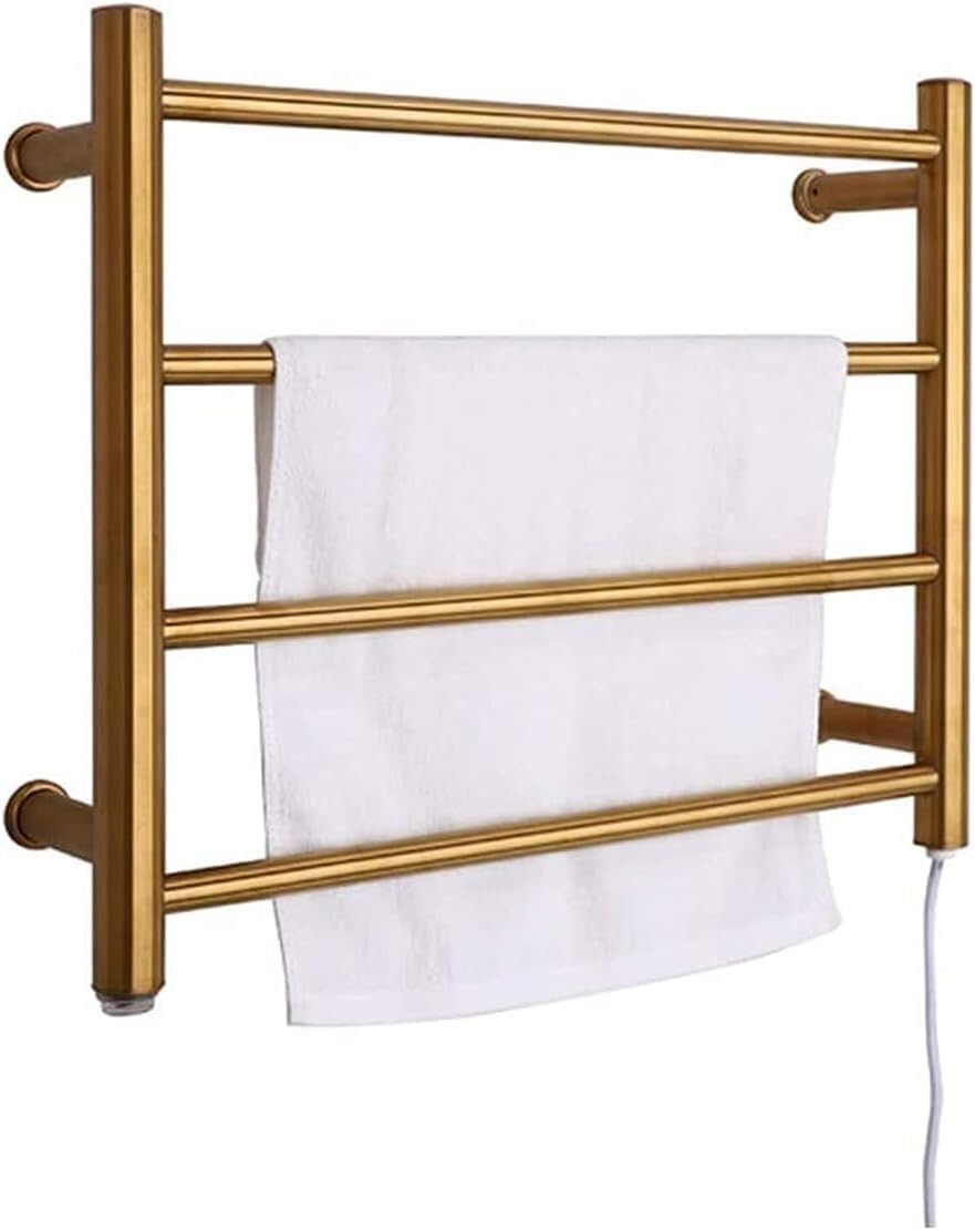 Sèche-serviettes compact avec 4 bandes chauffantes et forte charge murale