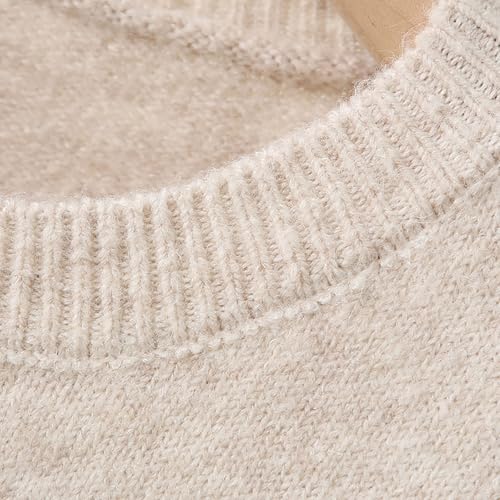 BAIMORE Teen Girls Japanese Preppy Harajuku Crew Neck Cartoon Puppy Long Sleeve Pullover Sweater3