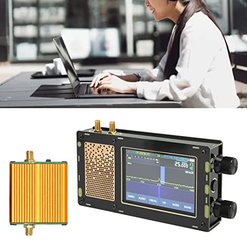 Receptor DSP SDR 50KHz-2GHz con pantalla 3.5in y batería 3600mAh miniatura 6