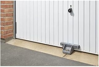 Mottez A082C Garage Door Lock, Silver