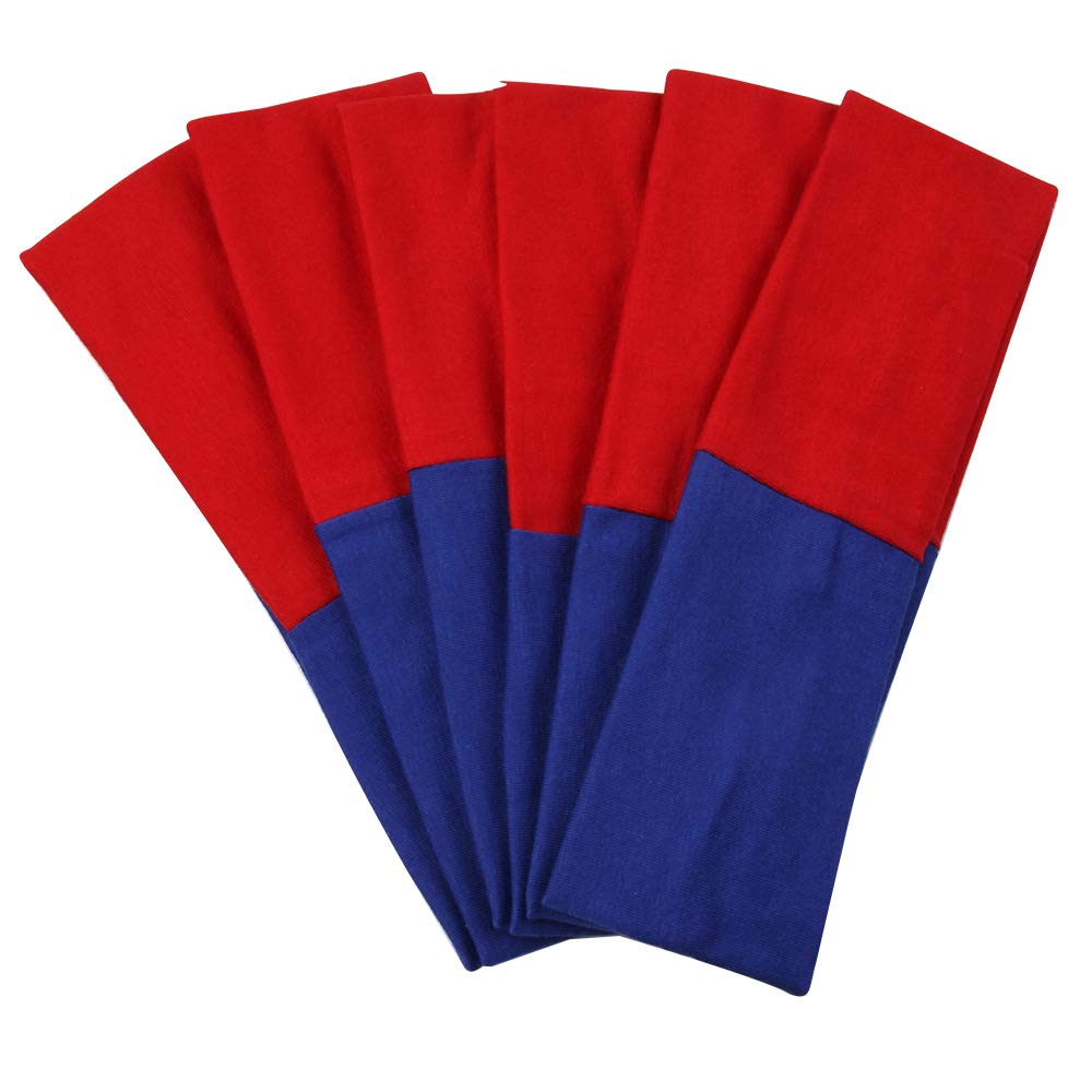 Headbands Hairband Exercise Bands Cotton Soft and Stretchy Elastic Solid Color