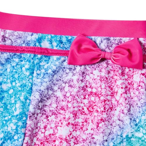 Image of UNIFACO Girls Swimsuits Two Piece Tankini Bathing Suits Boyshort Summer Beach Rash Guard Swimwear for 4-13T