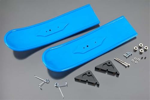 Miniatura 19 de Du-Bro 826 Black Snowbird Skis, Nariz Negro