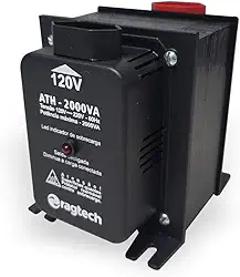 RAGTECH – Autotransformador ATH 2.000 – 2.000VA/1.000W – Bivolt – 2 tomadas – Modelo 4475