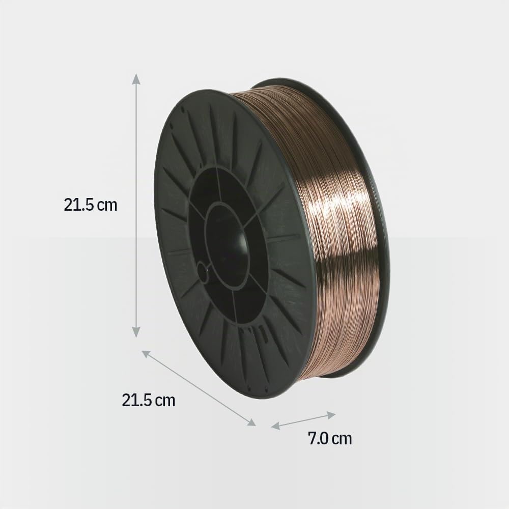 GYS - Bobine de Fil Acier Ø 0.6 G3Si1/ER70S-6 - 5kg - 200mm - CONSOMMABLE Soudure MIG/MAG