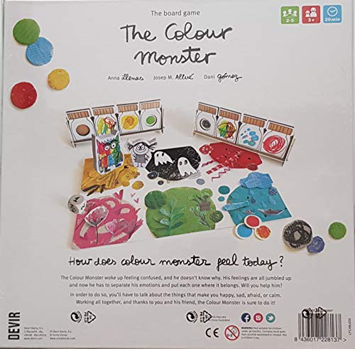 The Color Monster juego cooperativo infantil miniatura 2