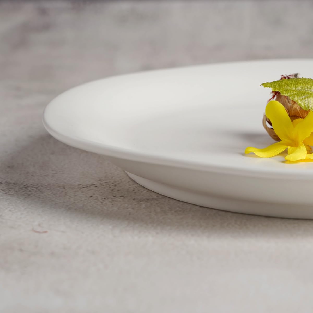 Piatti Cena Ristorante Cinese Stoviglie In Ceramica for La Casa Semplice Piatto for La Colazione Domestico Bistecca Irregolare Piatto Piatto Piatto for Alimenti Occidentale Forniture Per Feste(11inch)