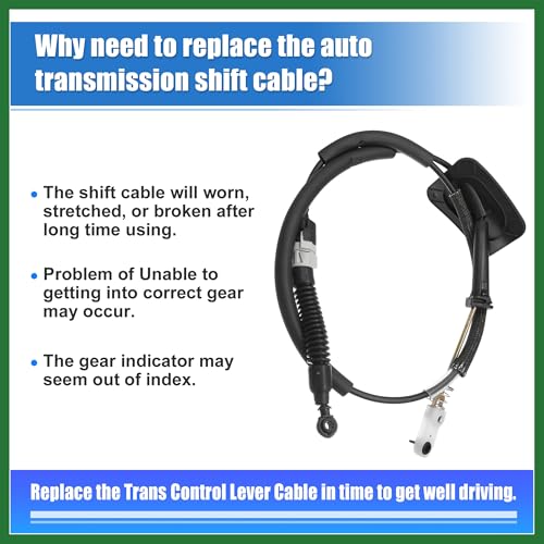 Cable de cambio para Chrysler PT Cruiser automático 2001-2010 en trayectos diarios 6