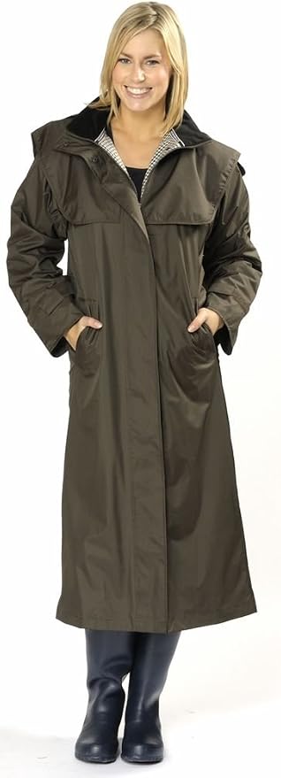 TAYBERRY FULL LENGTH WATERPROOF COAT 