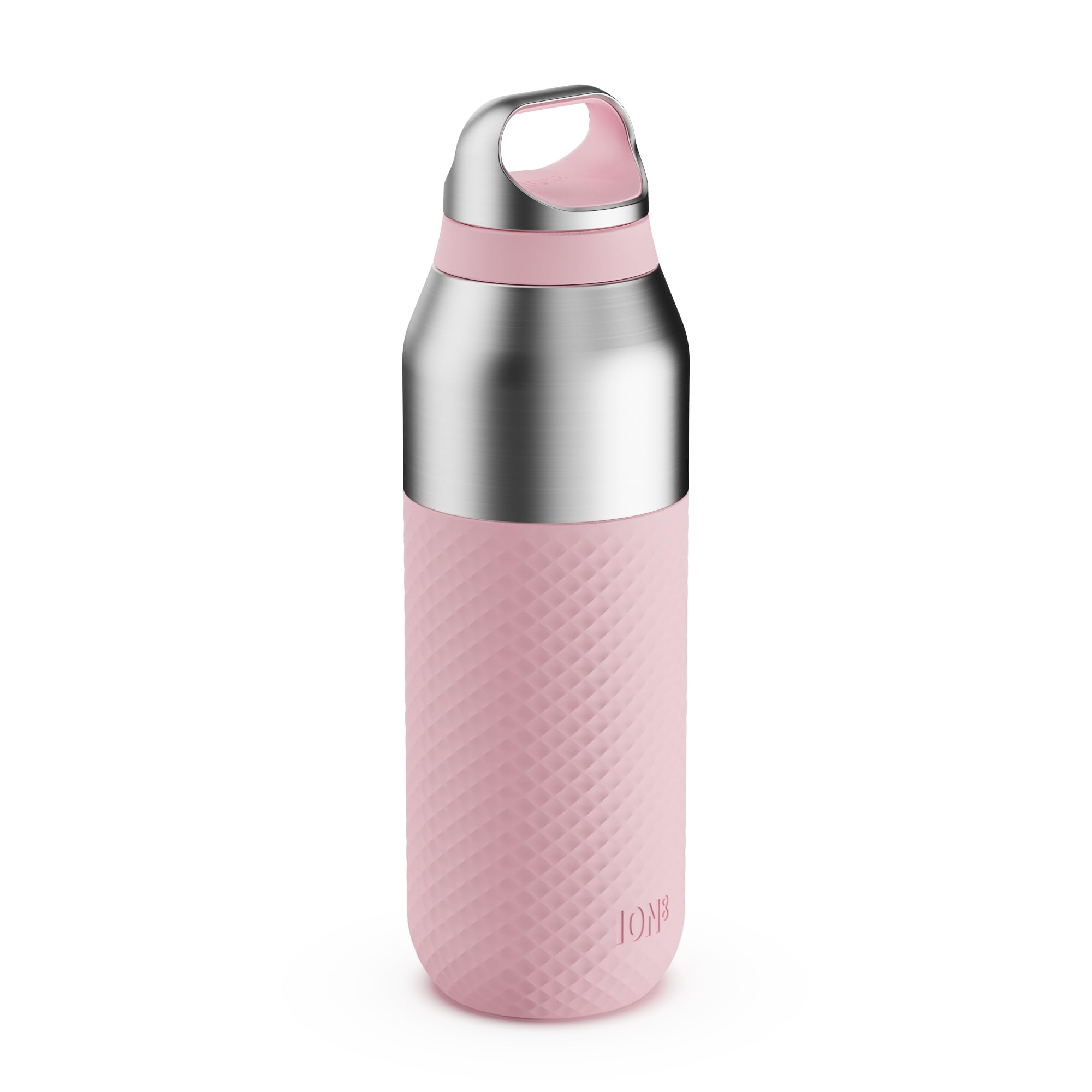 ION8 Primo ROAM Insulated Water Bottle 655 ml (22 oz)– Leakproof Stainless Steel, Vacuum Insulated for Hot & Cold Drinks, Twist Lid, Dishwasher Safe, Light Pink — image 1