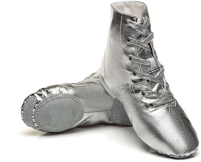 MSMAX Women Jazz Dance Shoes Dancing Ankle Boots for Men - Image 2