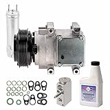 AC Compressor & A/C Kit For Ford Fiesta 2011 2012 2013 - Includes Drier Filter, Expansion Valve, PAG Oil & O-Rings! - BuyAutoParts 60-82848RK New