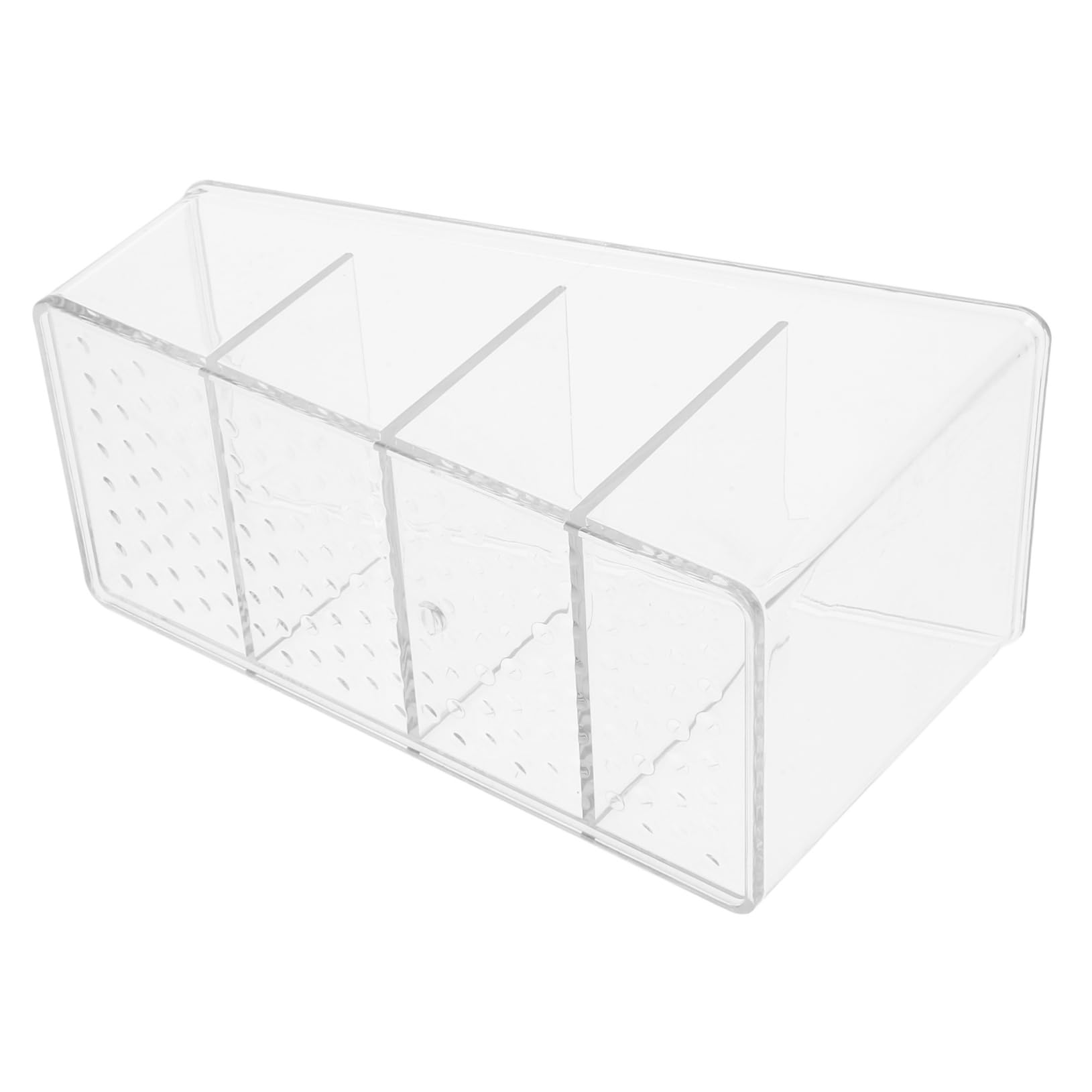 OUNONA Tea Bag Holder Box Decorative Tea Bag Storage Organizer for Countertop Bar Compartment Design for Easy Access to Tea Packets Sugar Bags Compact Elegant