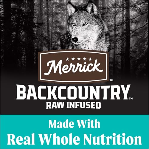 Merrick-Backcountry-Grain-Free-Dry-Adult-Dog-Food-Kibble-With-Freeze-Dried-Raw-Pieces-Game-Bird-Recipe-200-lb-Bag Merrick Backcountry Grain Free Dry Adult Dog Food Kibble With Freeze Dried Raw Pieces Game Bird Recipe 200 lb Bag