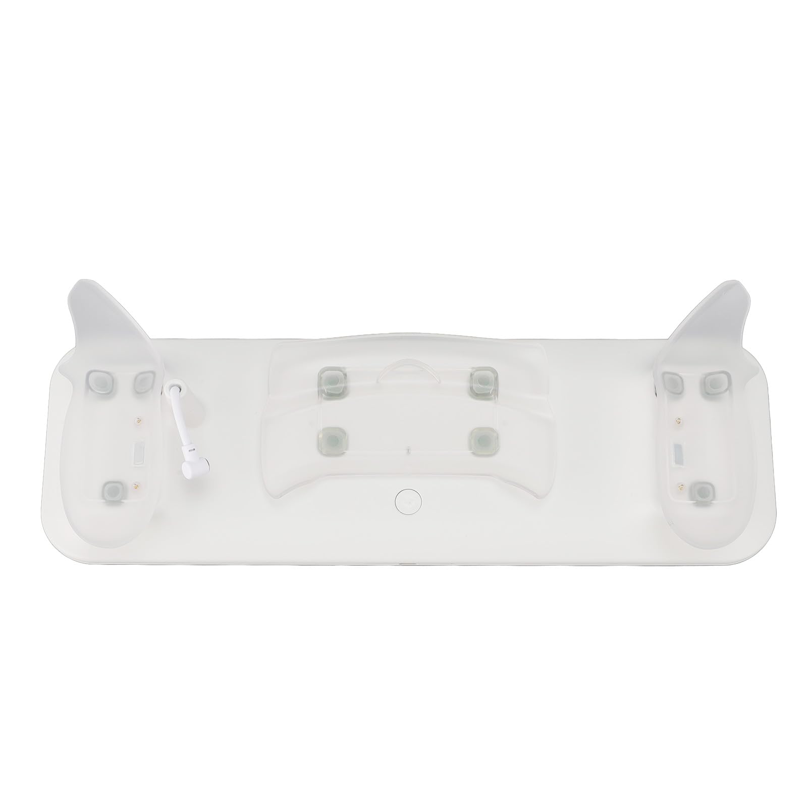 VR Headset Charging Dock, Convenient Use Magnetic Charger Station for VR Handle (White)