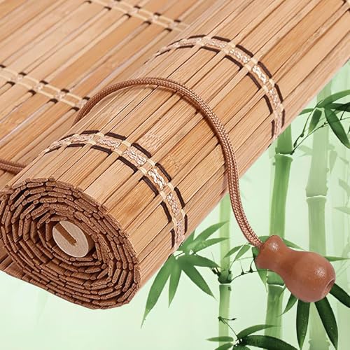 Store Enrouleur RéTro en Bambou Store Enrouleur en Bambou Naturel Store Enrouleur Occultant Stores Enrouleurs en Bois Naturel Store Enrouleur RéGlablePour...