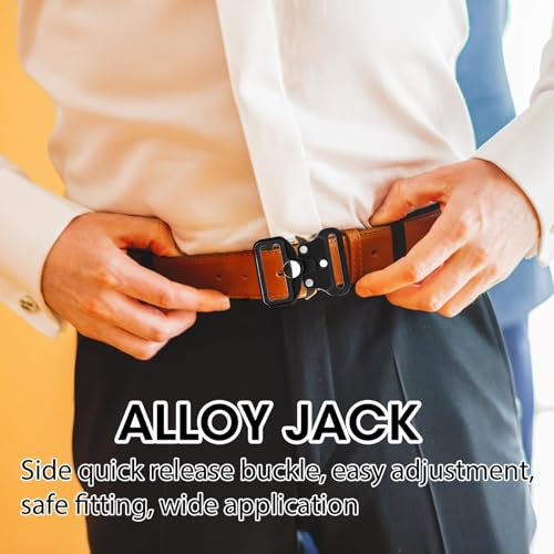 YENOVO 2 Pcs Metal Tactical Buckles, 1\" (26mm) Quick Release Adjustable Heavy Duty Belt Buckle Clips for Dog Collar, Keychain, Backpack, Belt & More, Durable & Versatile Outdoor Hardware - Thumbnail 6