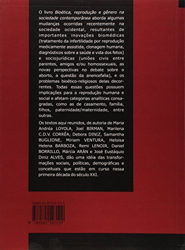 Bioética. Reprodução e Gênero na Sociedade Contemporânea