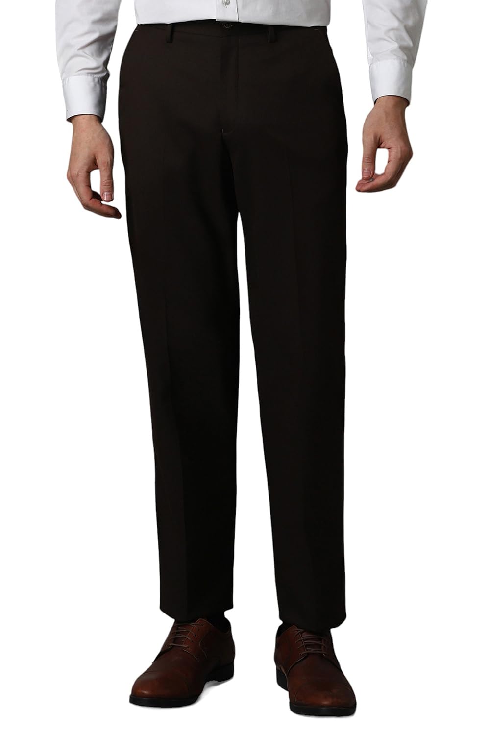 louis philippe Men's Mid Rise Regular Work Utility Pants-picture-29