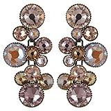 konplott ohrringe spell on you  WATER CASCADE Ohrhänger Beige  KONPLOTT - Exklusiver-Mode-Schmuck mit Swarovski Elements  Ohrring mit Glitzer-Steinen  Ohrstecker für Damen  Schönes Geschenk