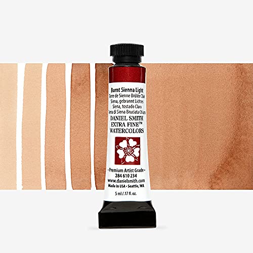 Daniel Smith ダニエル・スミス 水彩絵具 5mlチューブ (Burnt Sienna Light) 284610230