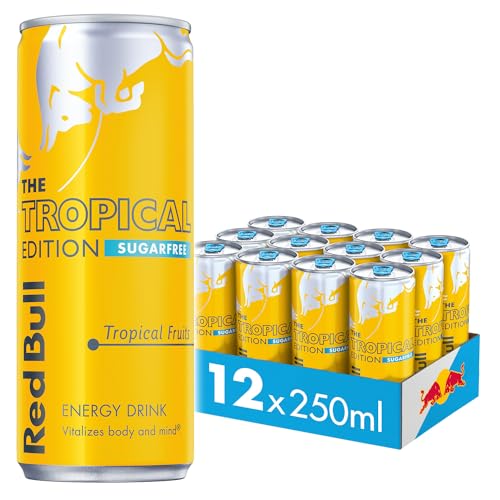 Red Bull Energy Drink Sugar Free Tropical