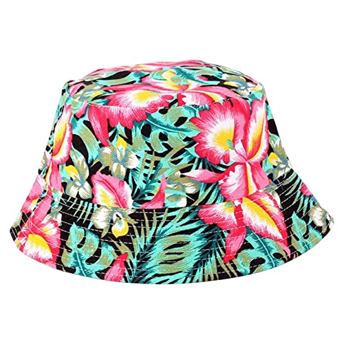 Chapéu uma peça, boné pescador com estampa moda, chapéu sol casual unissex chapéu pescador para pesca caminhadas acampamento Kot-au