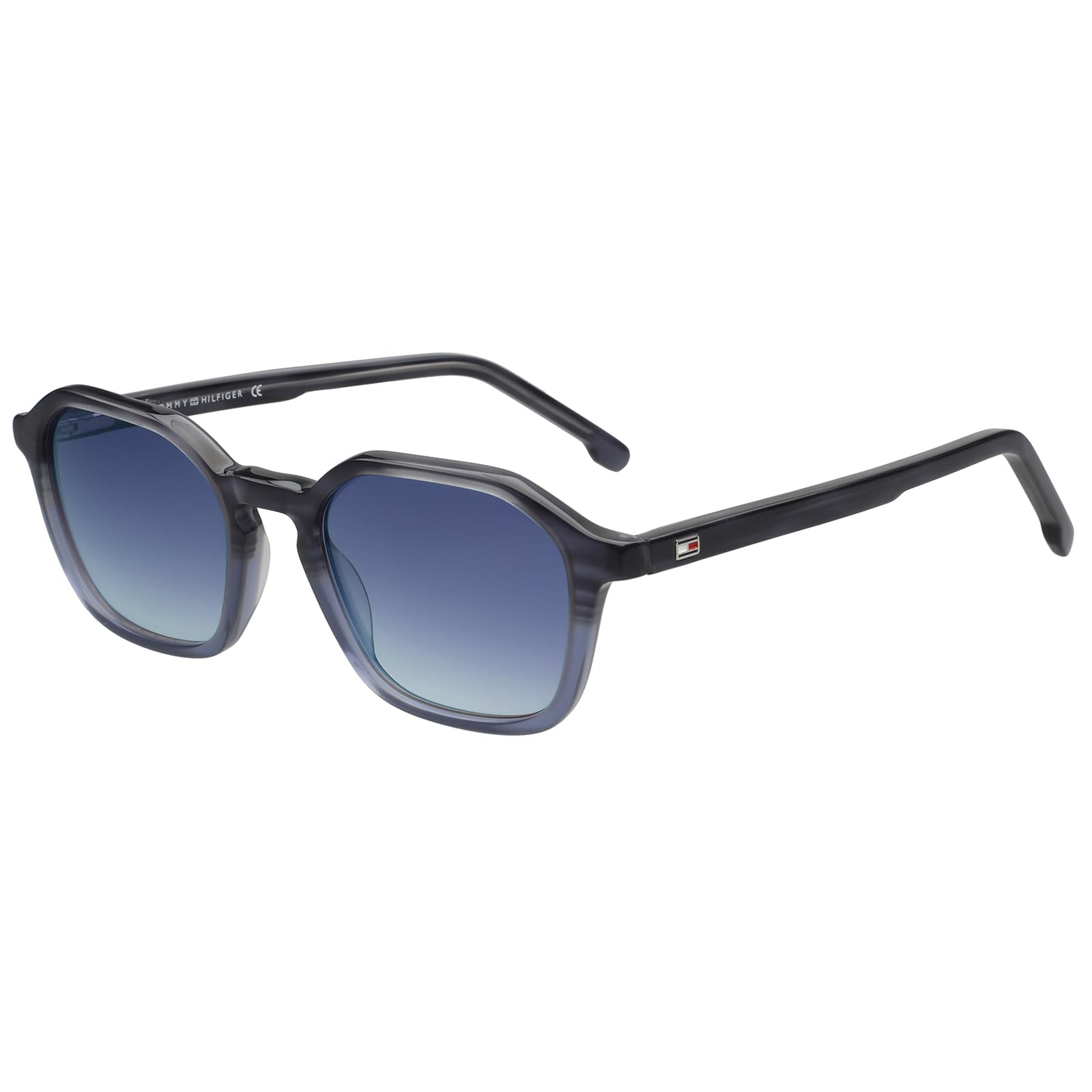 |Blue Full Frame Oval Sunglasses|100% UV Protected (Uv 400) Blue Gradient Faded Lens|Women's|Medium|TH3510 C3 51 S-image-19