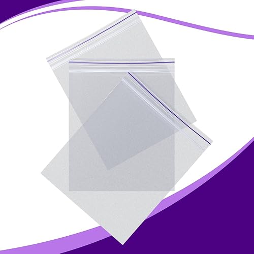 Miniatura 8 de Bolsas de plástico transparente con cierre de cremallera, bolsas resellables de 4 x 5 pulgadas, bolsas transparentes con cierre de cremallera de 2