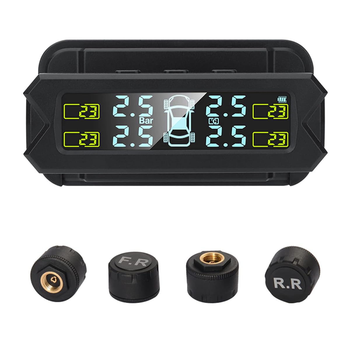 TPMS-T006 タイヤ圧監視システム 液晶モニタータイヤ空気圧監視警報システムTPMS トヨタ