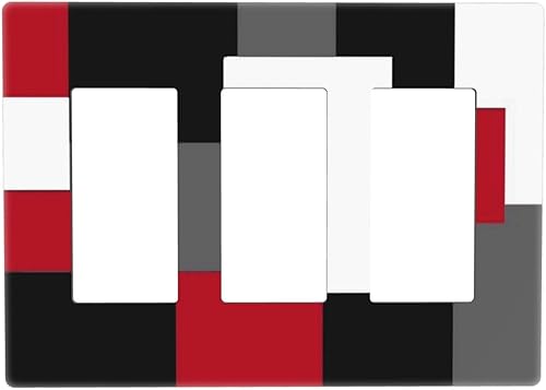 Miniatura 117 de Cubierta de Interruptor de Luz de Palanca de 1 Gang con Estampado de Bosque de Pinos Rústico Campestre, Cabaña Lodge Granero Bosque Forestal de