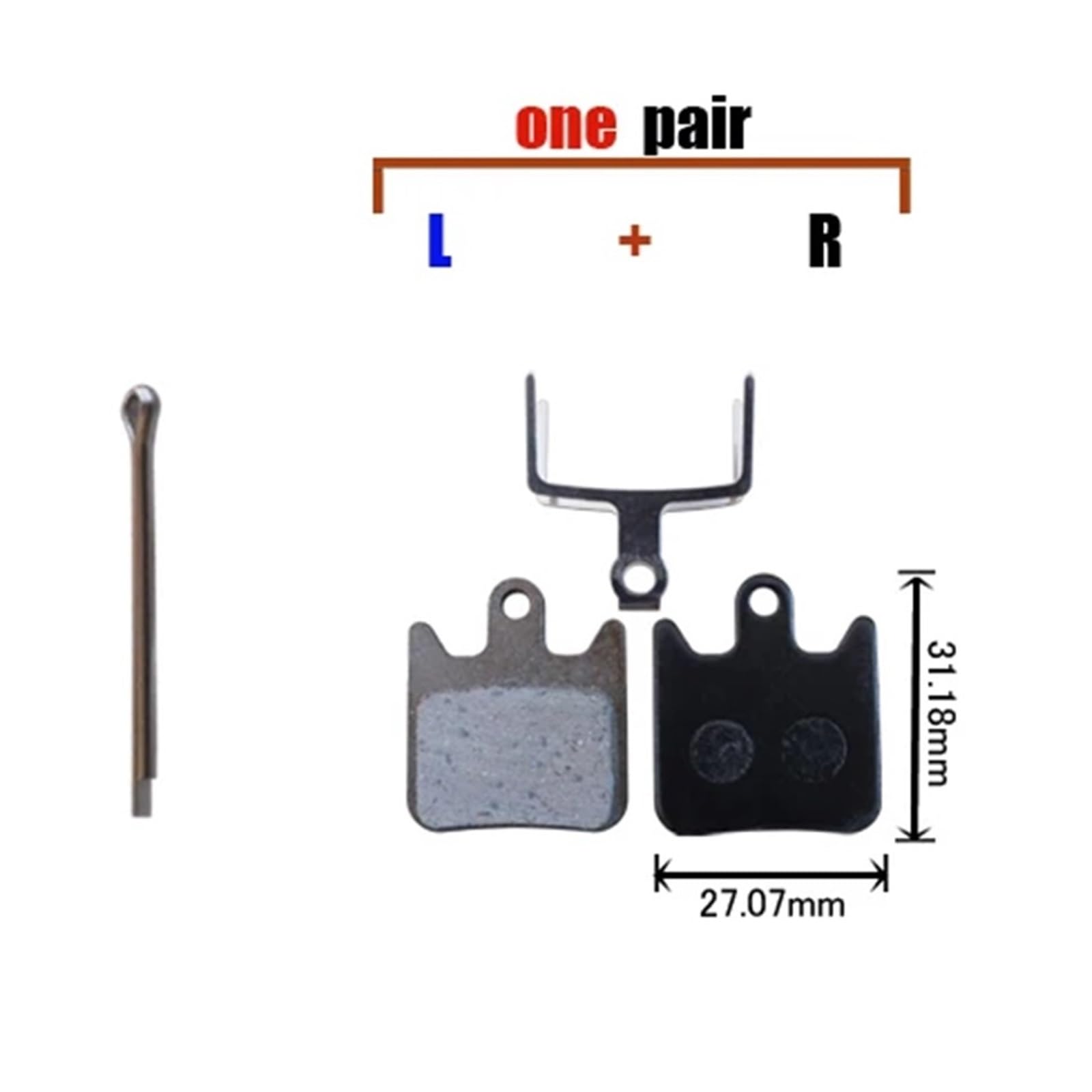 Fahrradbremsbeläge 5 Paar Fahrrad-Scheibenbremsbeläge for Hope Tech X2 Caliper Semi-Metallic MTB E-Bike Radfahren Mountainbike-Teil