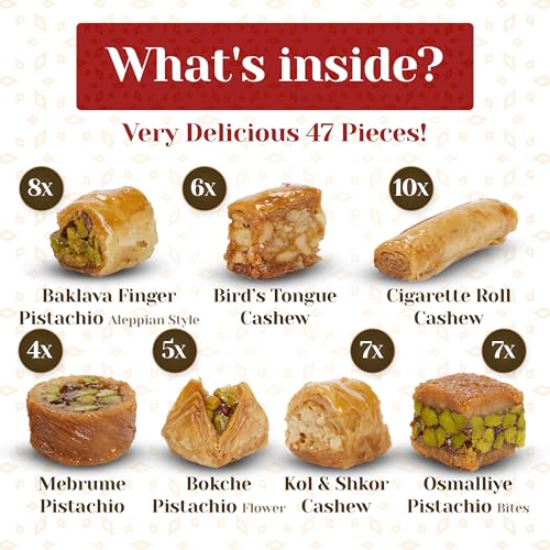 Eastanbul Baklava 1.1Lb, Baklava Gift Box thumb #3