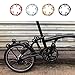 LoveinDIY 52T Chain Guard, BCD 130mm Mountain Bike Crank Chain Repair Parts, Easy to Install and Fits Time Use, Golden